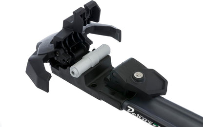 PERUZZO PURE INSTINCT ROOF FORK CAR ROOF CYCLE RACK, Black