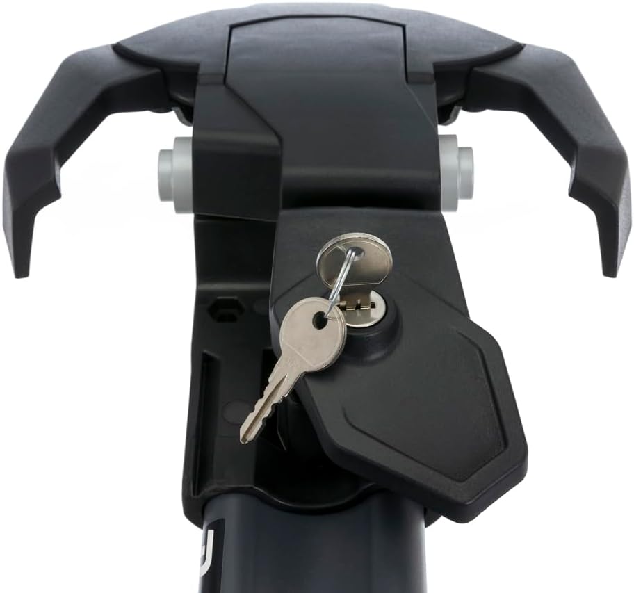 PERUZZO PURE INSTINCT ROOF FORK CAR ROOF CYCLE RACK, Black
