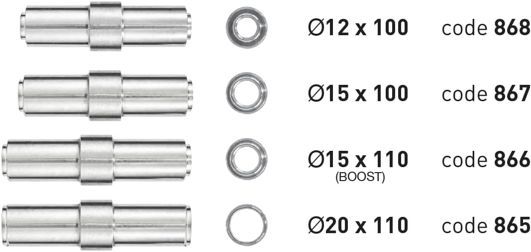 PERUZZO THROUGH AXLE ADAPTER 15 MM BOOST ROO IC HOLDER