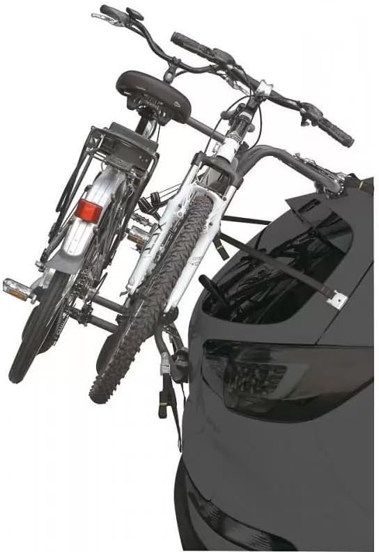 Peruzzo Pure Instinct 2: Portabici da Portellone posteriore Auto per Due Biciclette, Soluzione Pratica e Affidabile per il Trasporto Biciclette