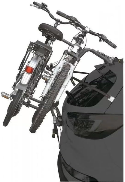 Peruzzo Pure Instinct 2: Portabici da Portellone posteriore Auto per Due Biciclette, Soluzione Pratica e Affidabile per il Trasporto Biciclette