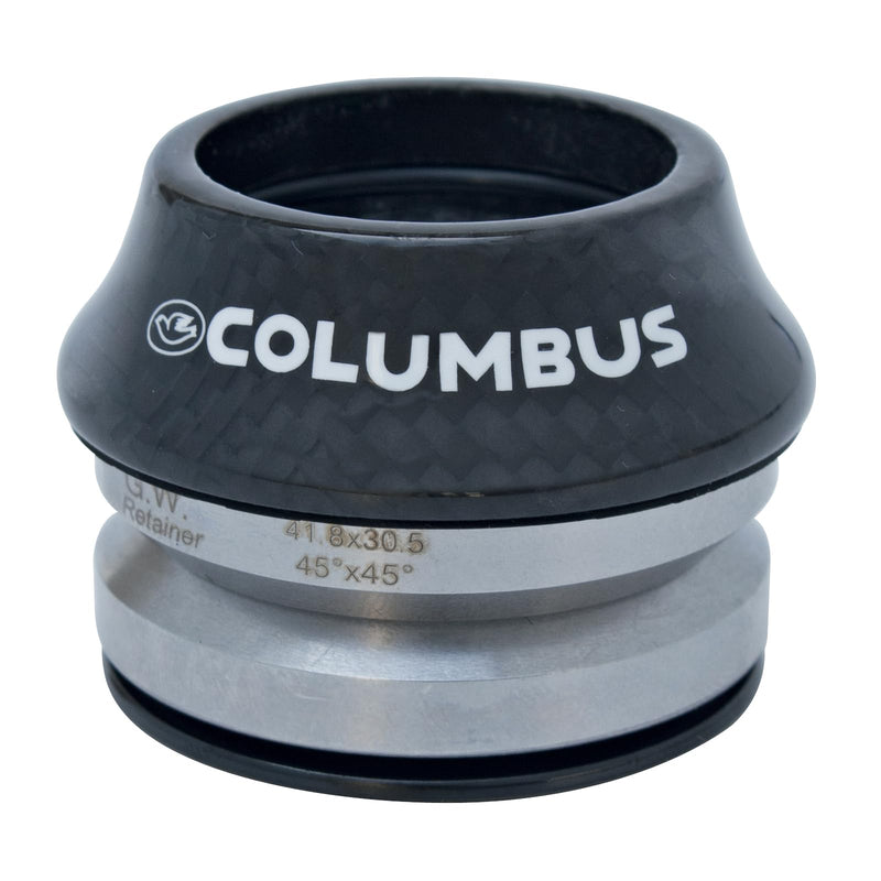 Columbus Compass Carbon Integrated Headset, Black, 1 1/8"