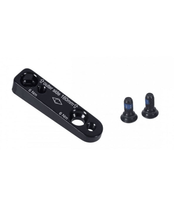 Campagnolo Rear Flat Mount Disc Adapter 140-160mm inc' Screws