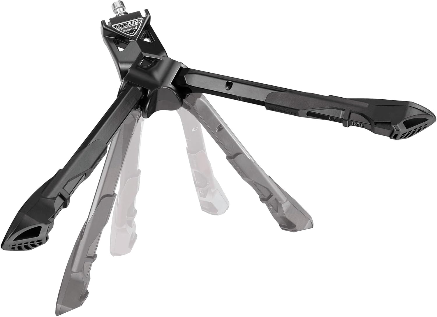 Ursus Jumbo 80 Double Leg Stand 300 mm with Plate and Screw Black Black One Size