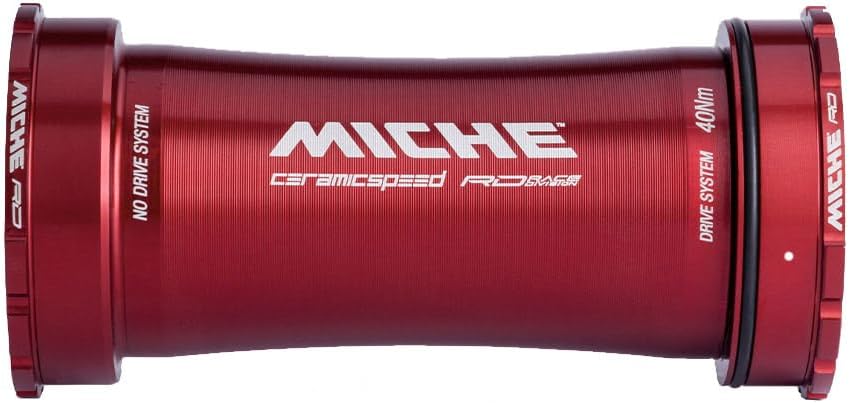 Miche Integrale RD Ceramic Speed Bottom Bracket, Red, 86.5x41 (BB86