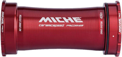Miche Integrale RD Ceramic Speed Bottom Bracket, Red, 86.5x41 (BB86