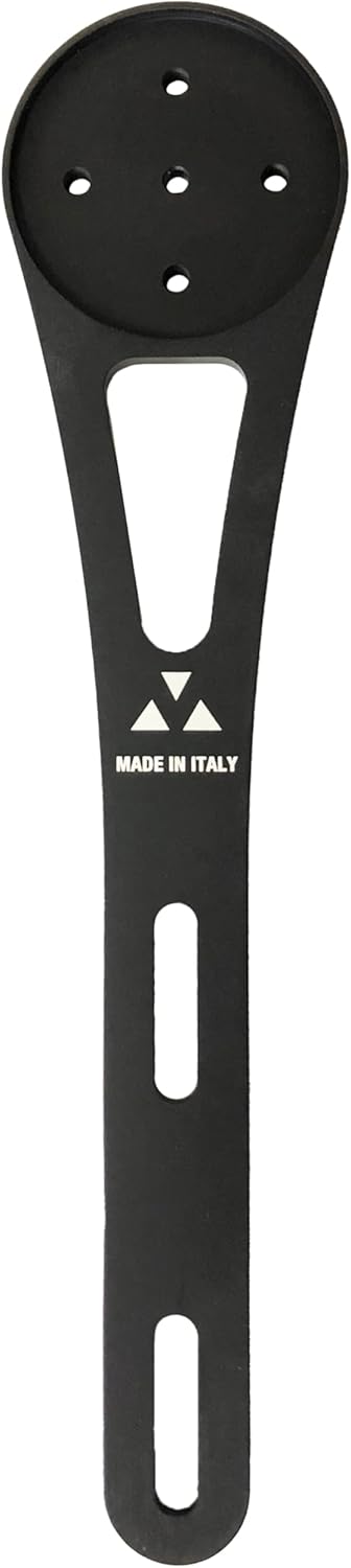 Miche Handlebar Cycle Computer Alloy Mount, Compatible with Garmin/Wahoo, Black