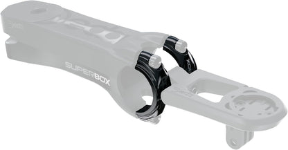 DEDA-ELEMENTI Fcsbx-dcr frontalino Unisex Adulto, Nero, Taglia Unica