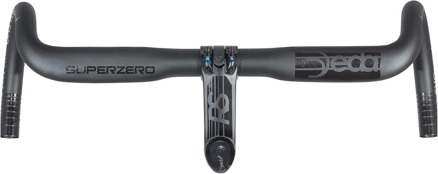 Deda Elementi Superzero Gravel Alloy Handlebars, Polish on Black (PoB