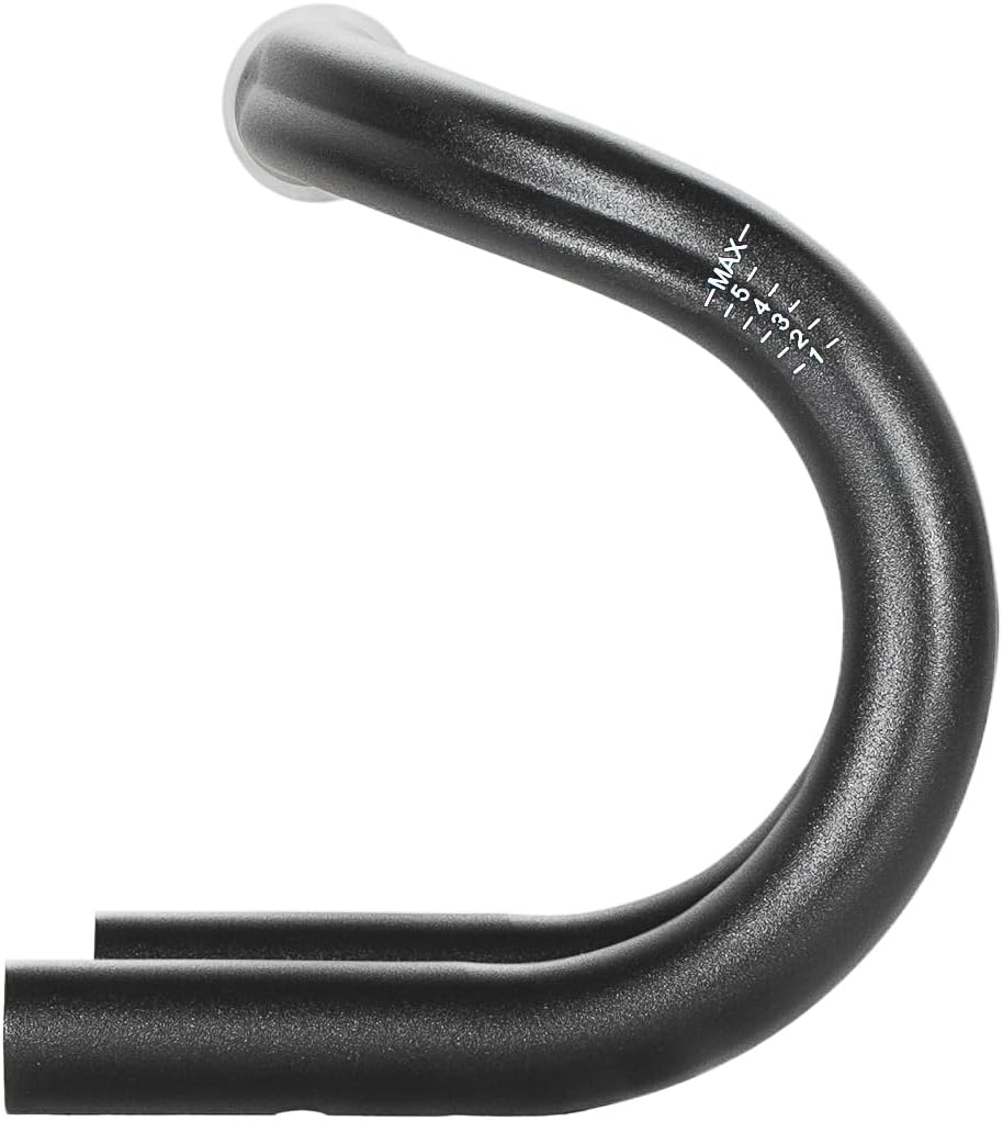Deda Elementi Zero100 Handlebars, Black On Black (BoB), Deep Drop, 42cm
