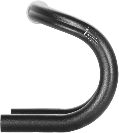 Deda Elementi Zero100 Handlebars, Black On Black (BoB), Deep Drop, 42cm