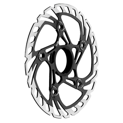 Deda Elementi Floating Disc Brake Rotor, Silver/Black