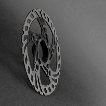 Deda Elementi Floating Disc Brake Rotor, Silver/Black