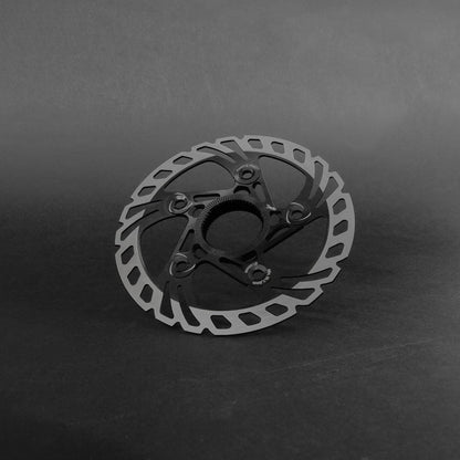 Deda Elementi Floating Disc Brake Rotor, Silver/Black