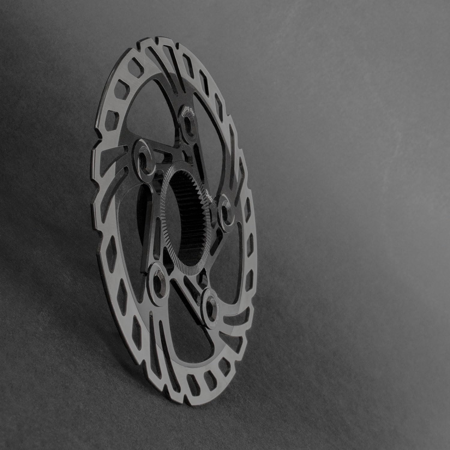 Deda Elementi Floating Disc Brake Rotor, Silver/Black