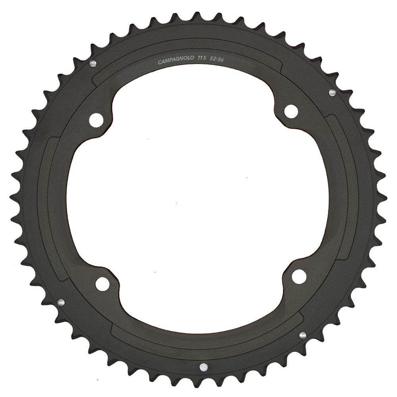 Campagnolo Spares FC-SR350 50T Plus Screws for 34T Inner Ring 11-Speed Chain Set - Black