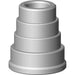 Getapered bus for 11/8 / 1 balhoofdcupp