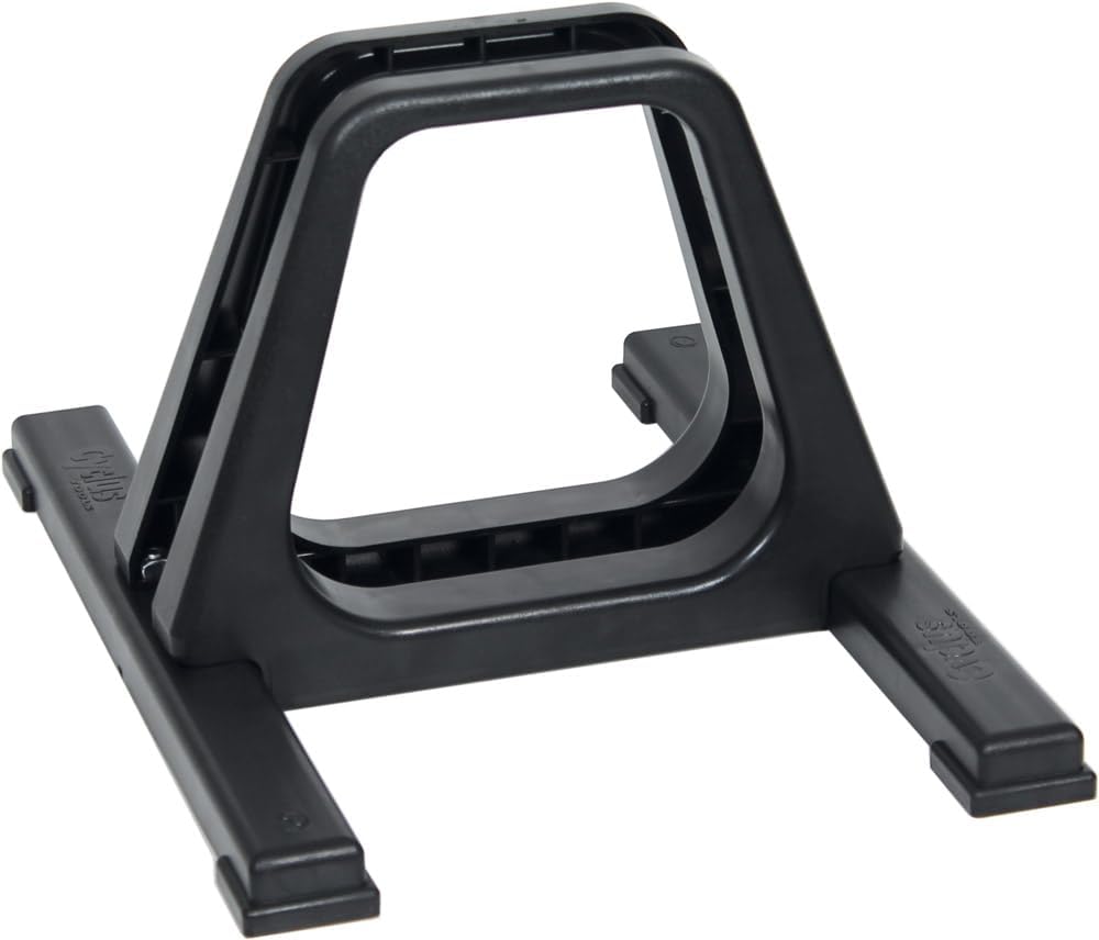 Cyclus Tools Adjustable Plastic Bicycle Display Stand, Universal, Black