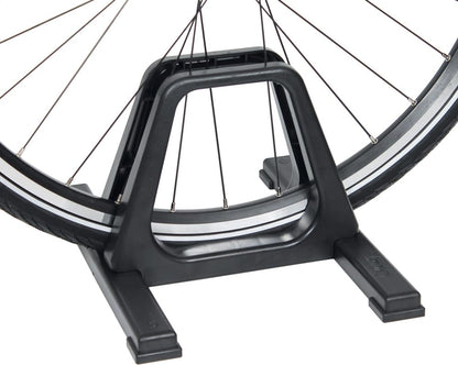 Cyclus Tools Adjustable Plastic Bicycle Display Stand, Universal, Black