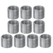 Cyclus Tools Crank Arm Pedal Thread Repair Bushes, Pack of 10 (9/16"), Silver (Left Hand Thread