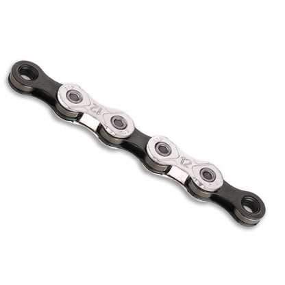 KMC 12 Speed eBike Chain, 128 Link, Black/Silver