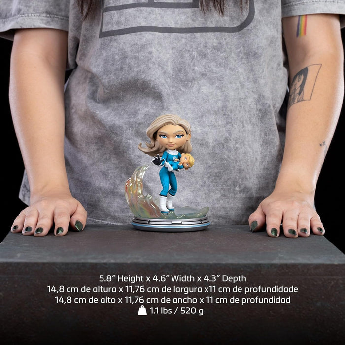 Iron Studios The Invisible Woman The Fantastic Four First Steps Mini Statue 14.8 cm