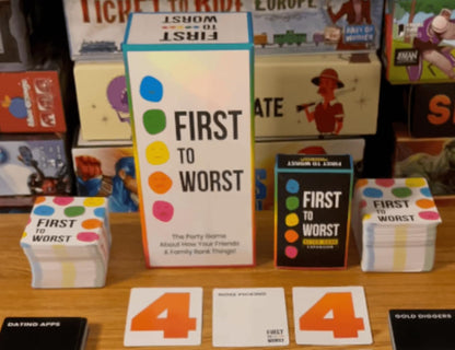 Party Game - The Card Game of Polarizing Priorities - How Will Your Friends and Family Rank Things? - for Kids, Adults, Families, Fun Parties and Board Games Night with Your Group