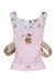 BABY born Baby Carrier, doll carrier for kids with 2 viewing directions and adjustable strap in pink and gray, suitable for 36cm and 43cm dolls