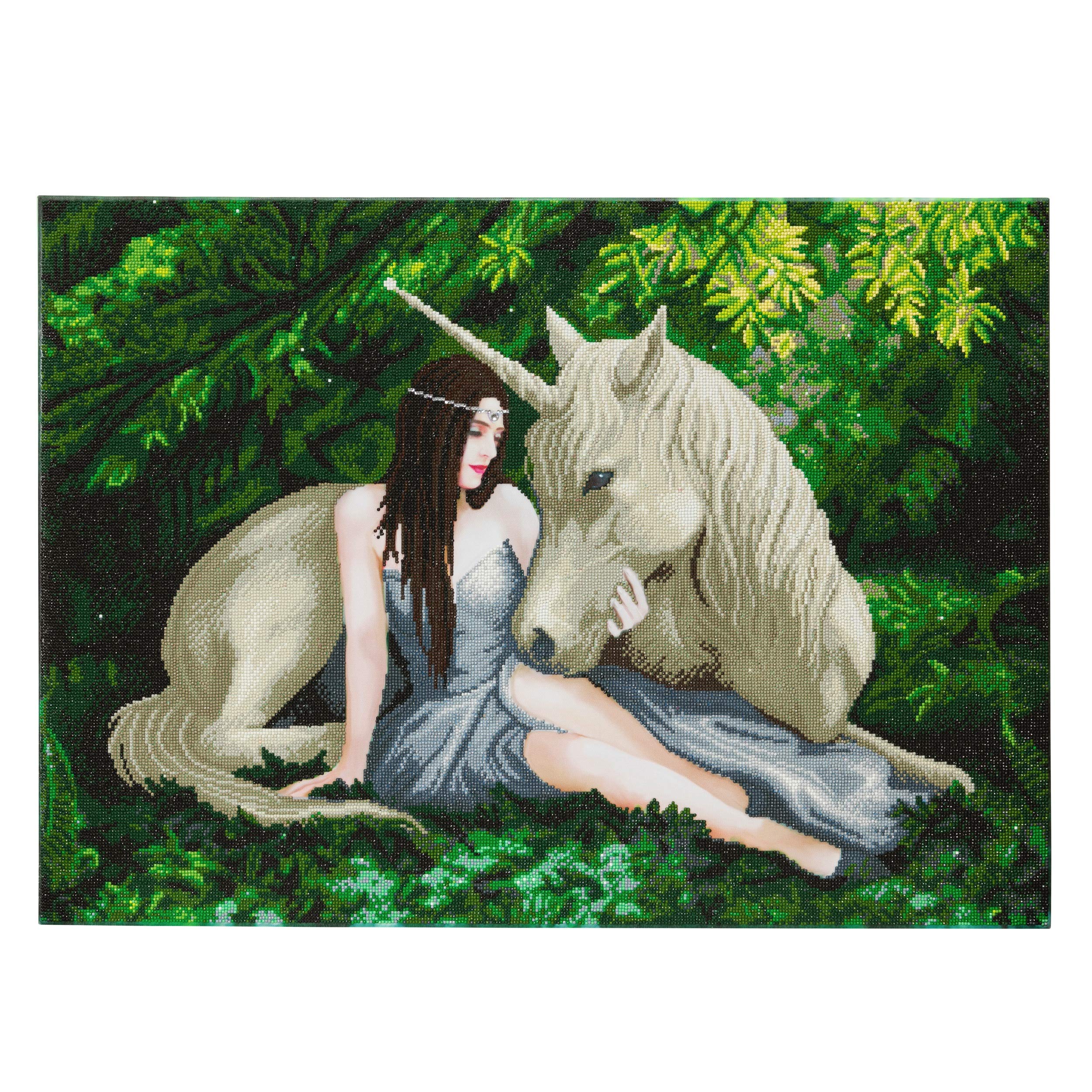 Pure Heart: Anne Stokes, 90x65cm Crystal Art Kit