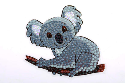 Koala Bear 9x9cm Crystal Art Motif