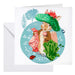 Benjamin Bunny 18x18cm Crystal Art Card