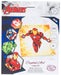 Ironman 18x18cm Crystal Art Card