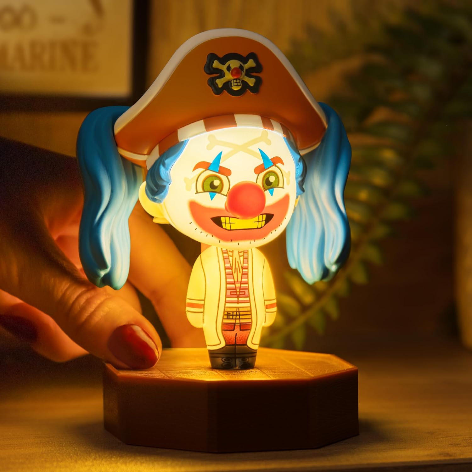ONE PIECE TV - Buggy - Icon Lamp 4,3inch