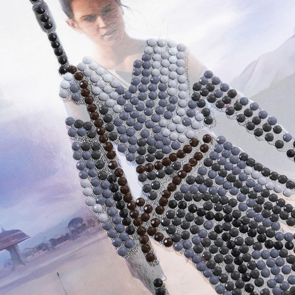Rey 18x18cm Crystal Art Card