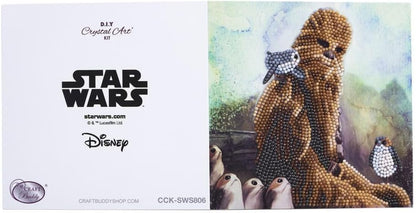 Chewbacca 18x18cm Crystal Art Card