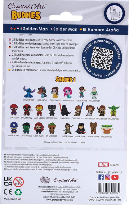 CRYSTAL ART Marvel Spider-Man Diamantfiguren-Set