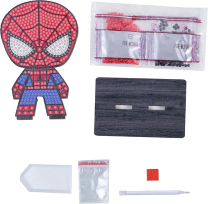 CRYSTAL ART Marvel Spider-Man Diamantfiguren-Set