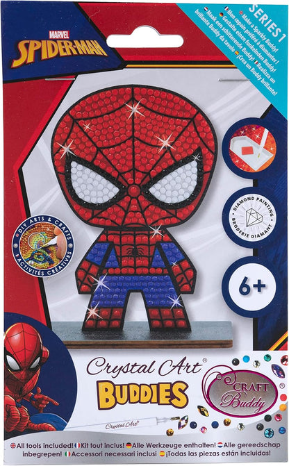 CRYSTAL ART Marvel Spider-Man Diamantfiguren-Set