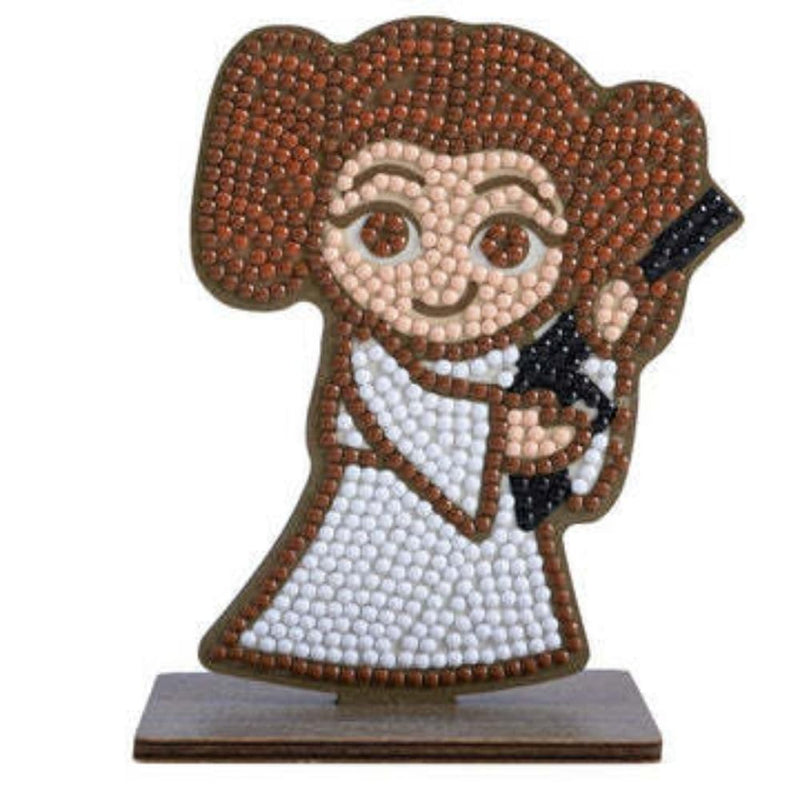 CRYSTAL ART Star Wars Diamond Figur Set - Prinzessin Leia