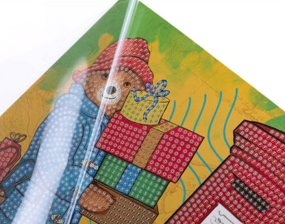 Paddington Diamond Painting/Crystal Art Kits, Bereik van Craft Buddy - Wenskaarten, Stickers, Notebooks, Foto's (18x18cm Verzendgeschenken Wenskaart Kit
