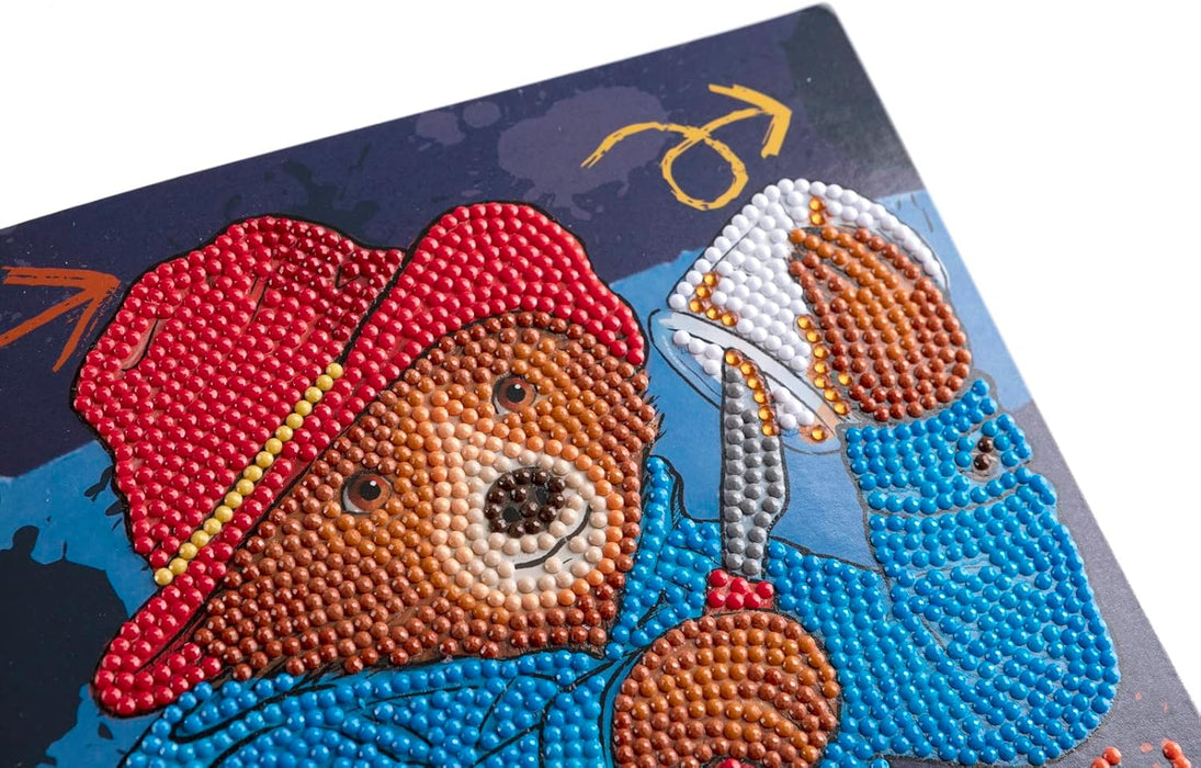 Paddington Diamond Painting/Crystal Art Kits, Bereik van Craft Buddy - Wenskaarten, Stickers, Notebooks, Foto's (18x18cm Marmelade Sandwich Wenskaart Kit