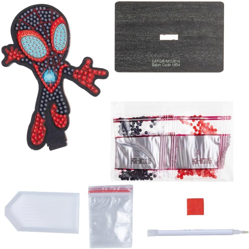 Miles Morales Crystal Art Buddy