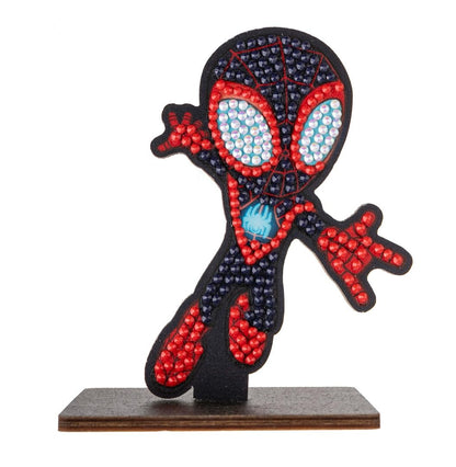 Miles Morales Crystal Art Buddy