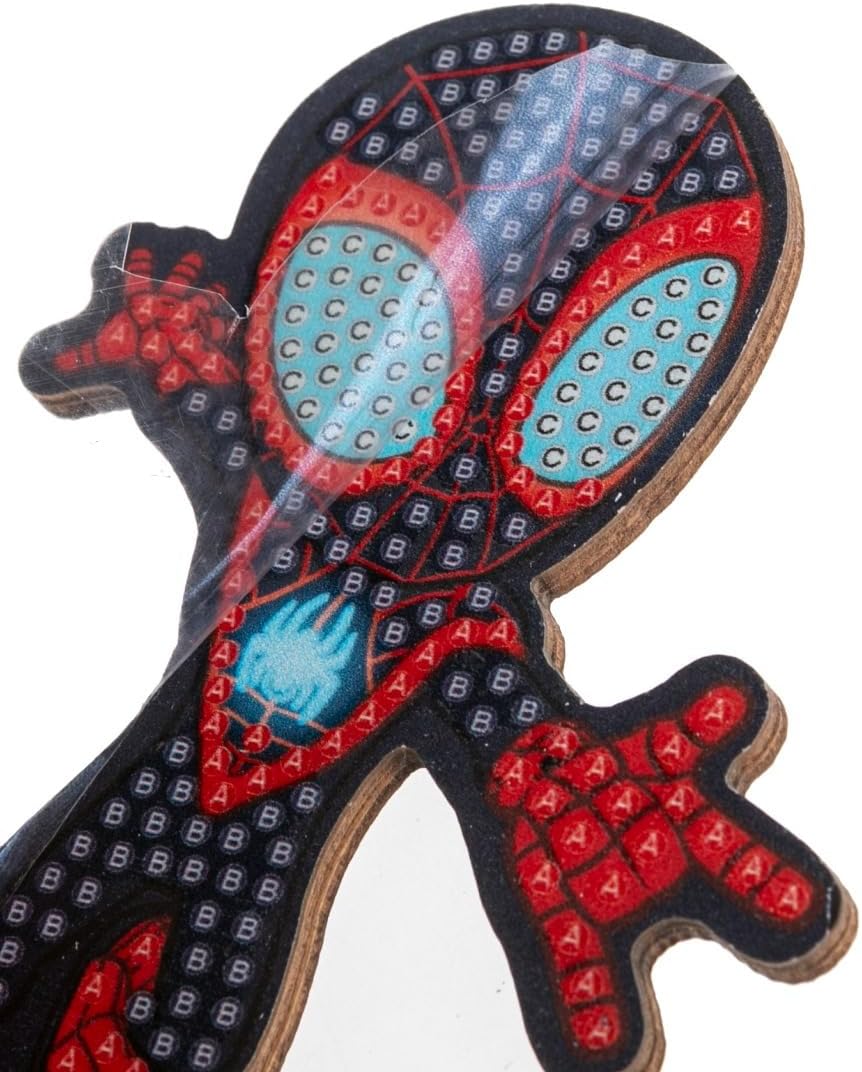 Miles Morales Crystal Art Buddy