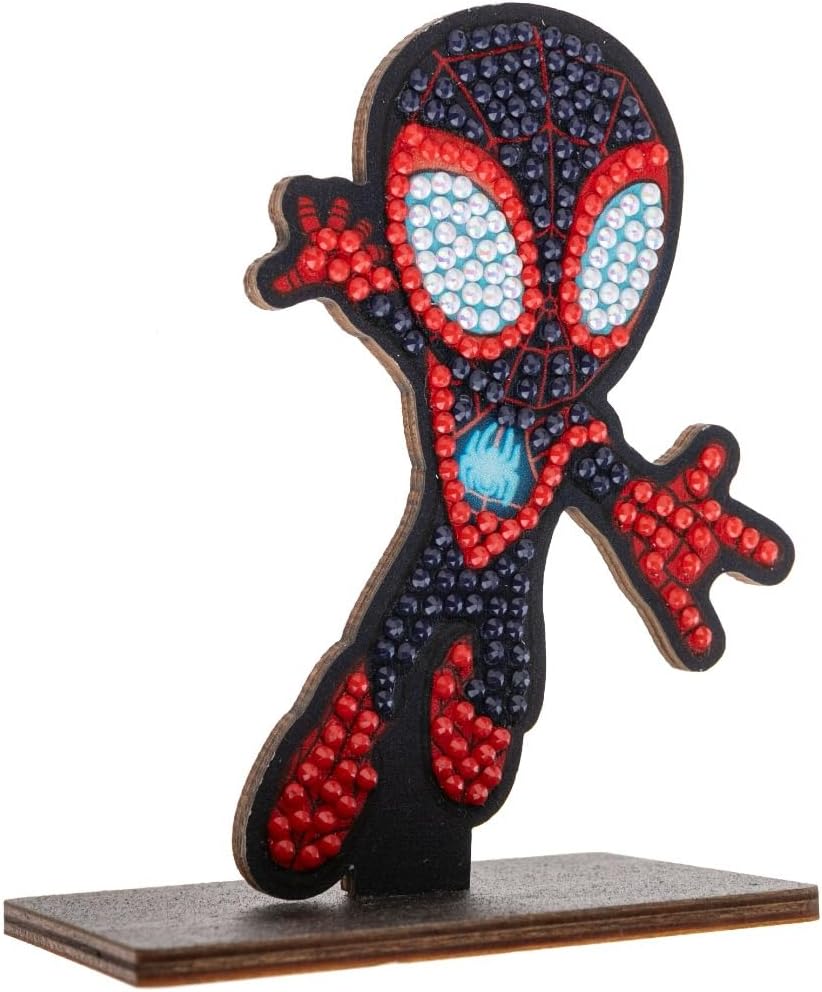 Miles Morales Crystal Art Buddy