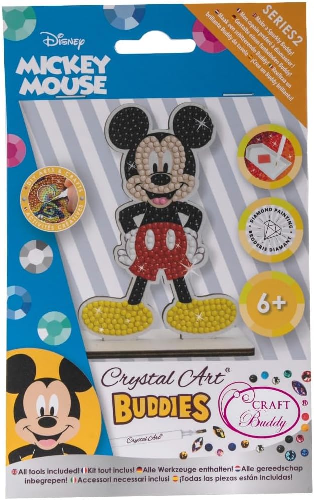 CRYSTAL ART Mickey, Buddy
