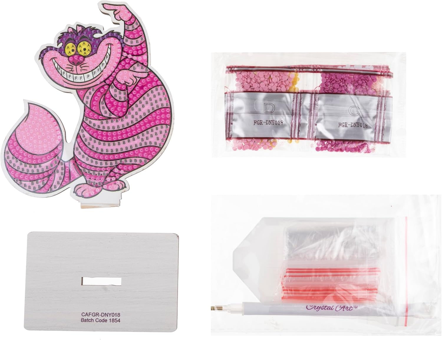 Cheshire Cat Crystal Art Buddy