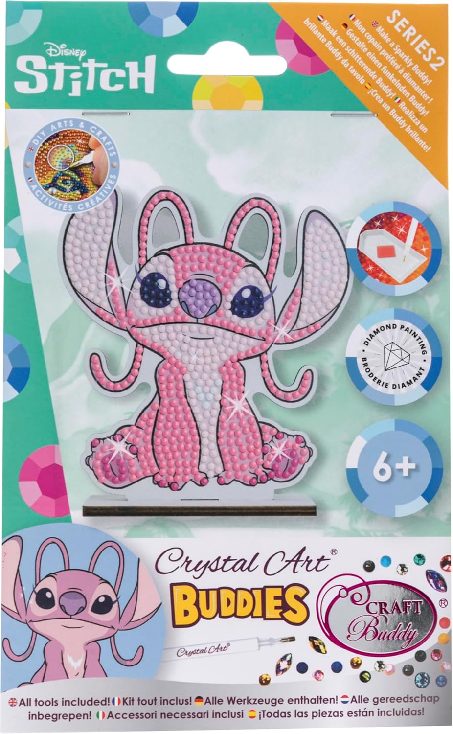 CRYSTAL ART Disney Angel Diamantfiguren-Set