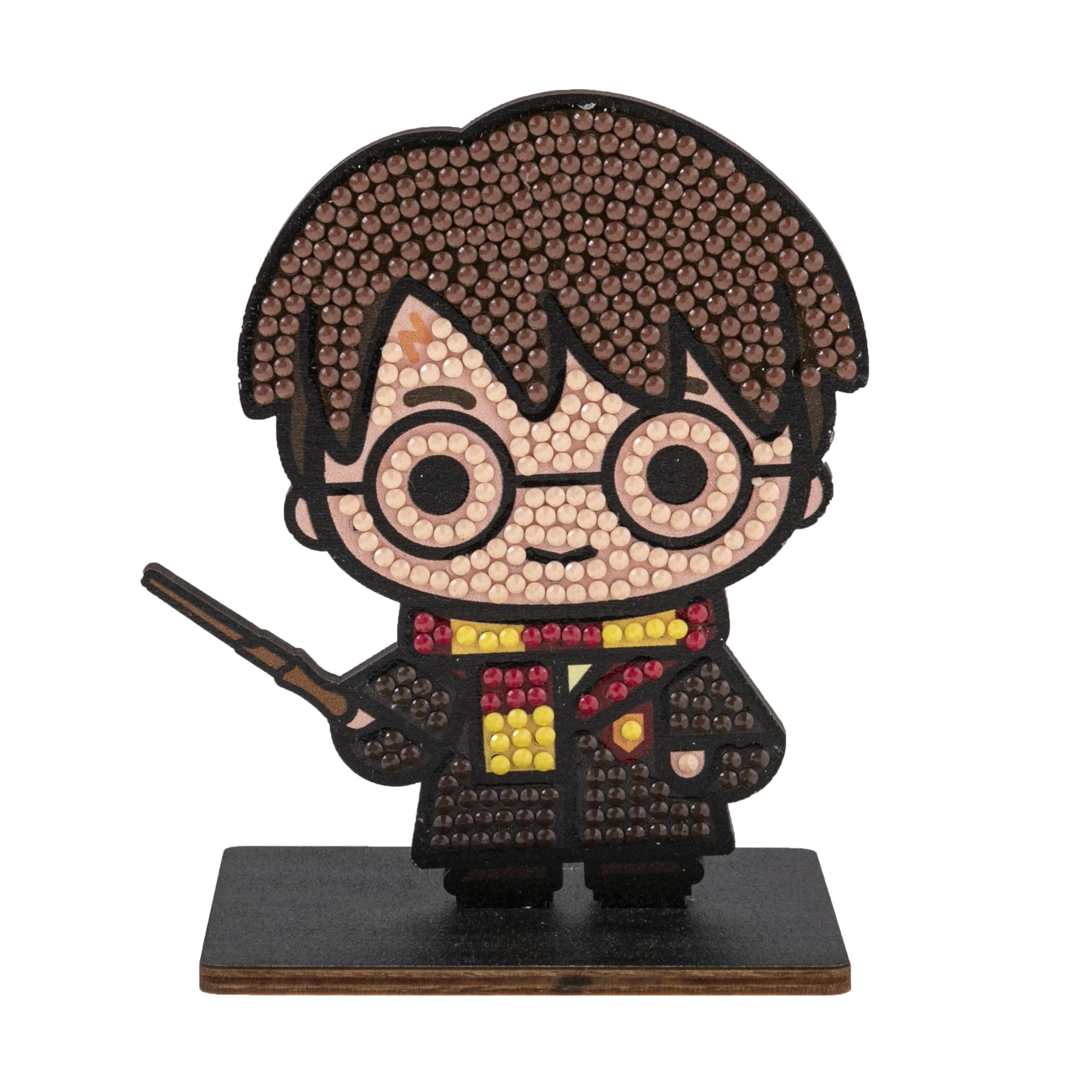 CRYSTAL ART Harry Potter Harry Potter Holzfigur zum Diamantieren und Sammeln, Komplettset