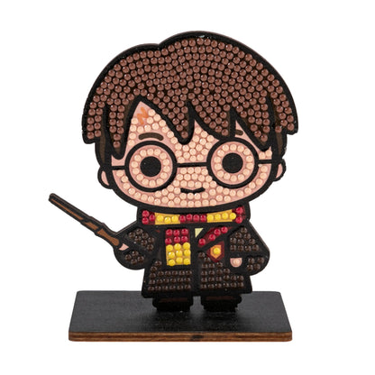 CRYSTAL ART Harry Potter Harry Potter Holzfigur zum Diamantieren und Sammeln, Komplettset